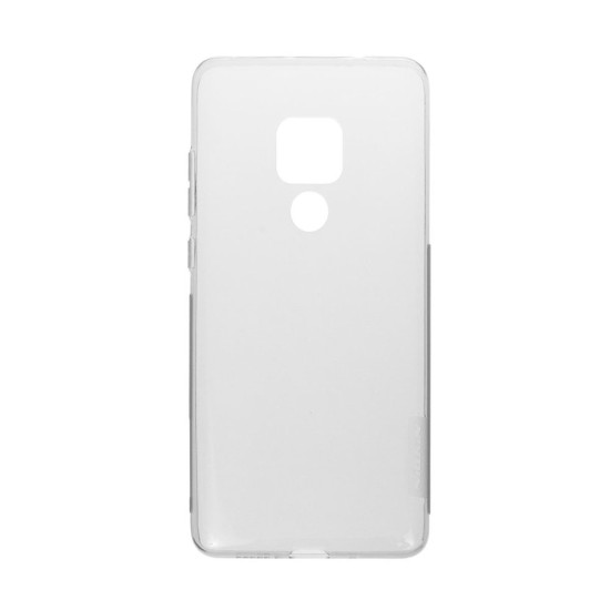 Capa de Silicone Macio para Huawei Mate 20 Tranparente